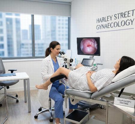 Private colposcopy in London